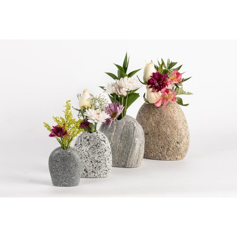 Beach Stone Vases