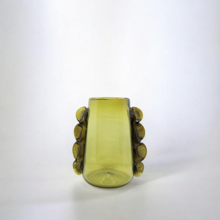 Green Glass Vase