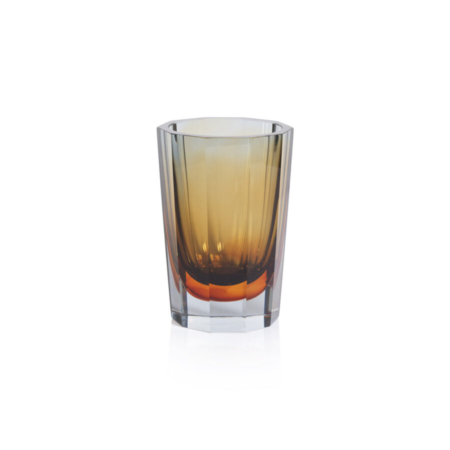 Amber Smoke Vase