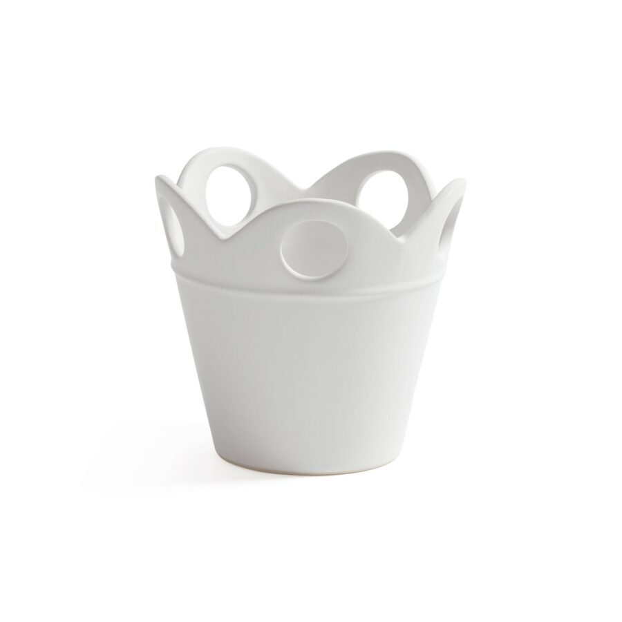 Petal Rim Flower Pot