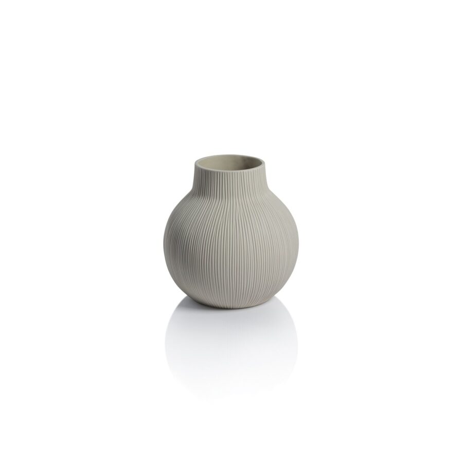 Cream Ceramic Vase